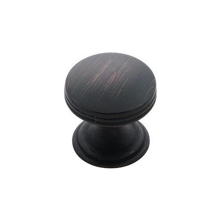Hickory Hardware Knob 1 Inch Diameter P2140-VB